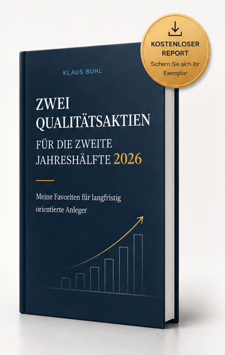 Buchcover: Zwei Qualitätsaktien für die zweite Jahreshälfte 2026